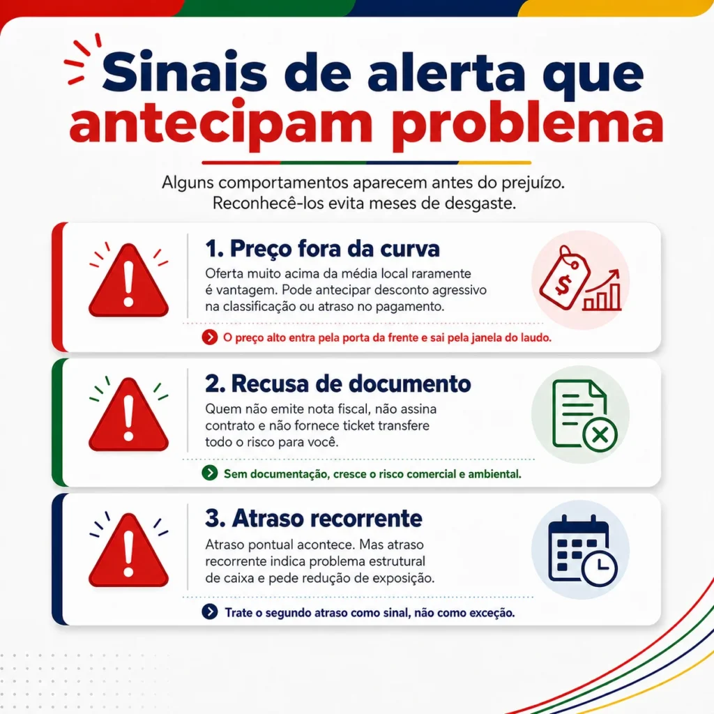 Sinais de alerta ao escolher um comprador de resíduo plástico